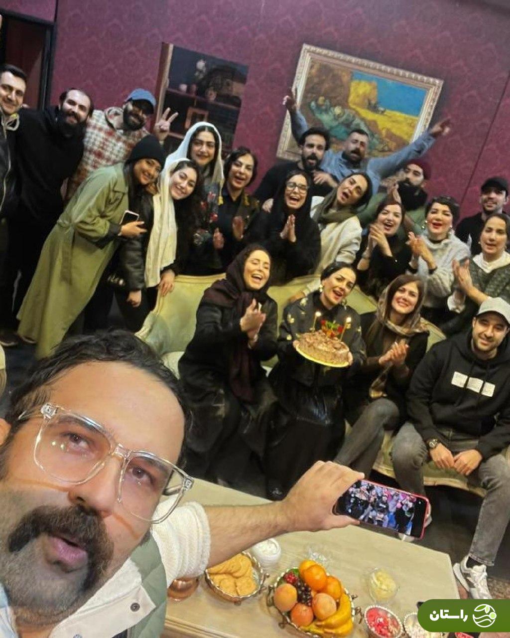 تصاویر | جشن تولد ۴۲ سالگی بیتا سحرخیز بازیگر سریال قهوه پدری