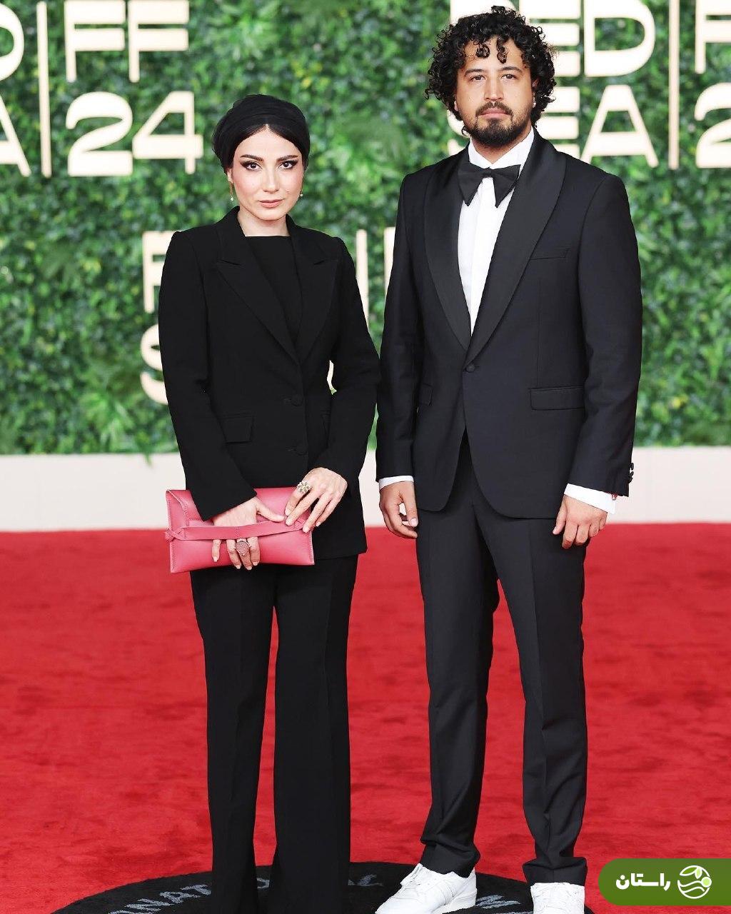 تصاویر‌ | استایل شیک مهرداد صدیقیان و سمیرا حسن‌پور در اختتامیه جشنواره فیلم دریای سرخ