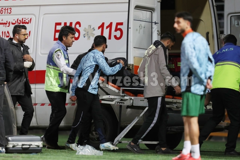 تصاویر | عصبانیت شدید فرشید اسماعیلی و عجیب‌ترین مصدومیت فوتبال ایران