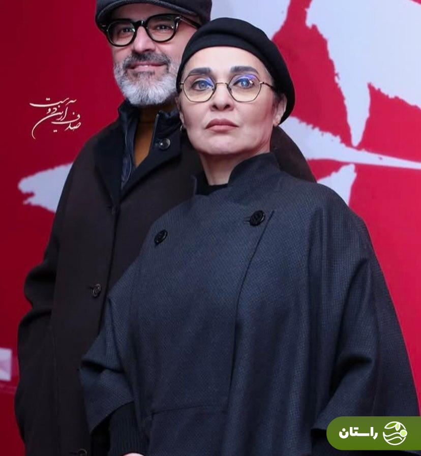 عکس | استایل خاص رویا نونهالی و همسرش در یک مراسم