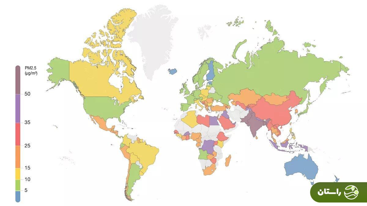 آلودهترین کشورهای دنیا کدامند؟؛ ایران در کنار چاد و سودان آلودهترین کشورهای دنیا کدامند؟؛ ایران در کنار چاد و سودان