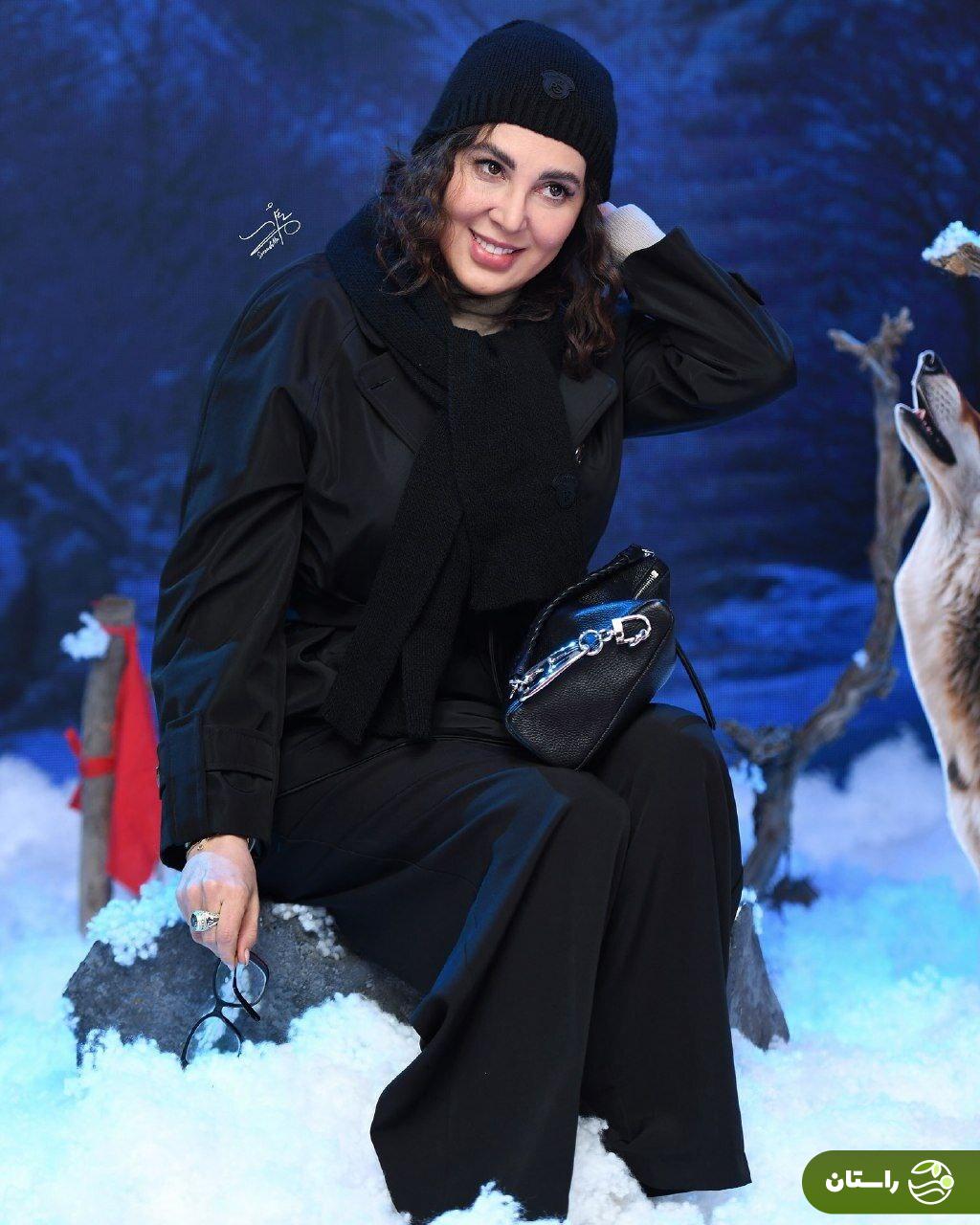 تصاویر |‌ ژست‌های لیلا بلوکات در اکران خصوصی یک فیلم