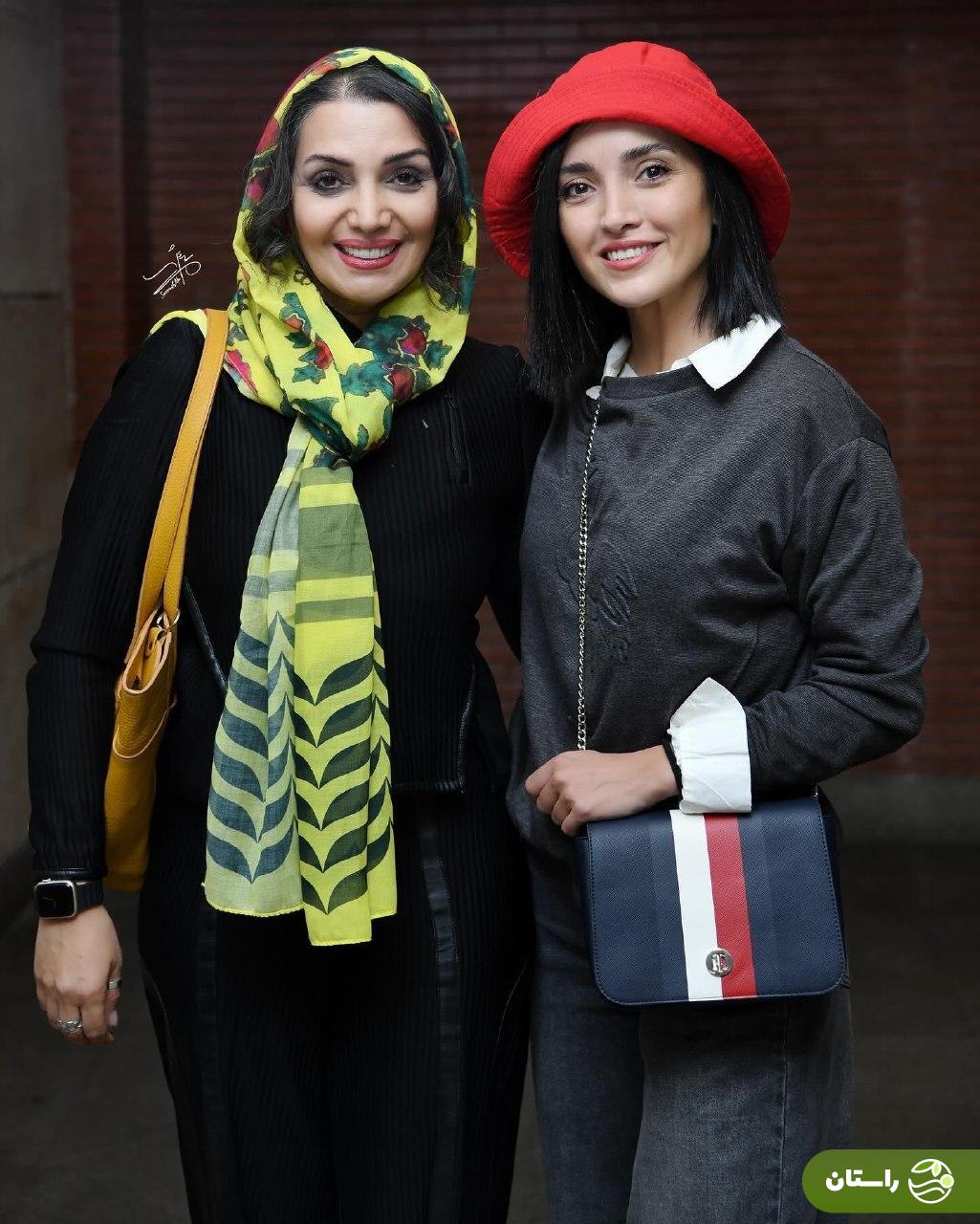 تصاویر | خاطره اسدی و سیما تیرانداز در پشت صحنه نمایش جیمی جامپ