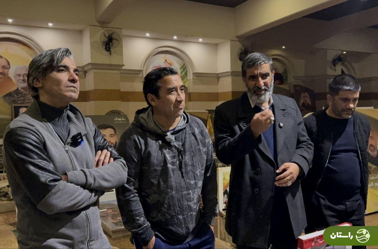 عکس | خداداد عزیزی، وحید شمسایی و علیرضا دبیر در بیروت