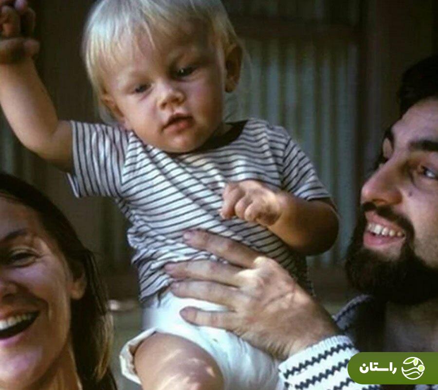 عکس‌های دیده‌ نشده از دوران کودکی لئوناردو دی‌کاپریو