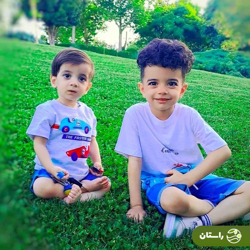 عکس | سلفی سالار سریال پایتخت با برادر کوچکترش