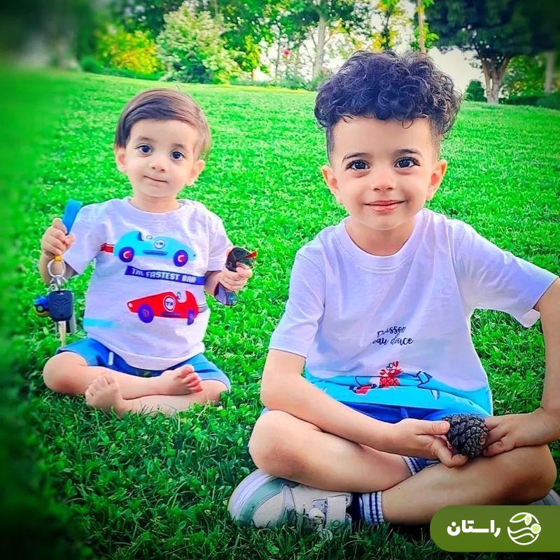 عکس | سلفی سالار سریال پایتخت با برادر کوچکترش