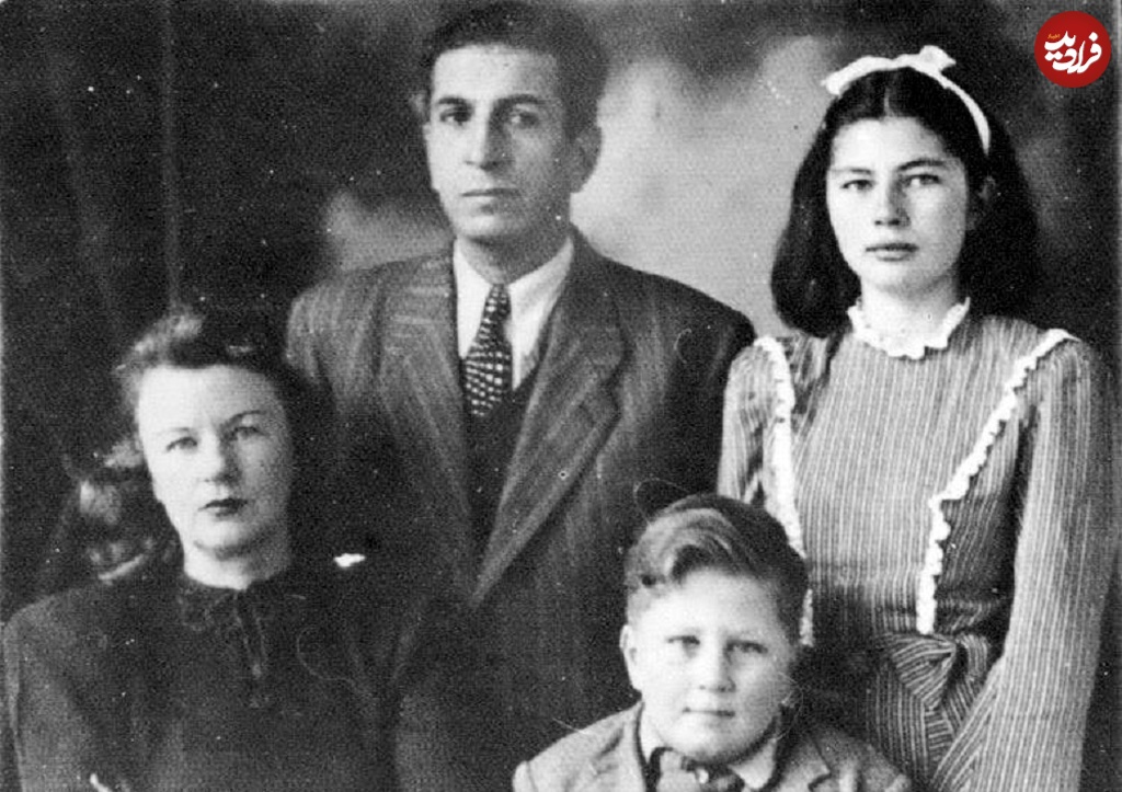 عکس | تونل زمان؛ سفر در زمان؛ «ثریا در کنار پدر ایرانی و مادر آلمانی اش»؛ اواسط دهه ۲۰