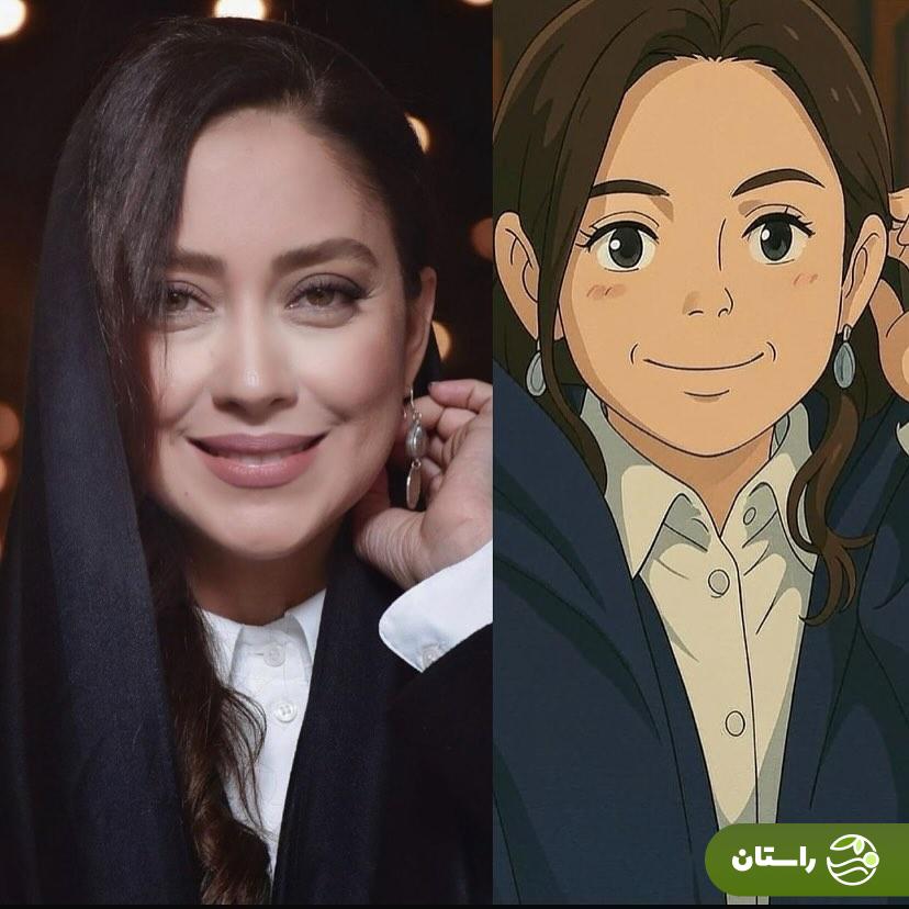 عکس | تونل زمان؛ تغییر چهره بهاره کیان افشار از ۶ سالگی تا ۴۲ سالگی + تصاویر جالب هوش مصنوعی