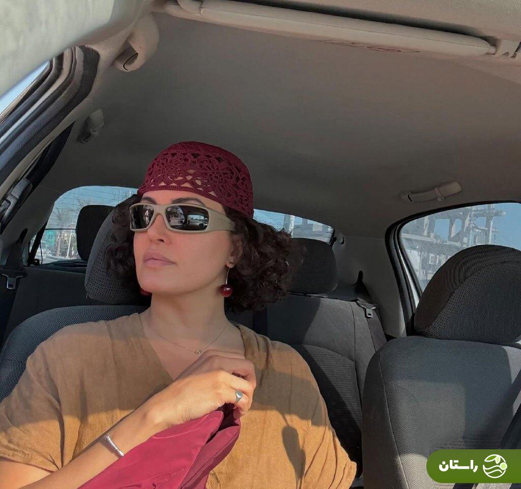 عکس |‌ ژست و استایل خاص الناز شاکردوست در اولین روز سال ۱۴۰۴