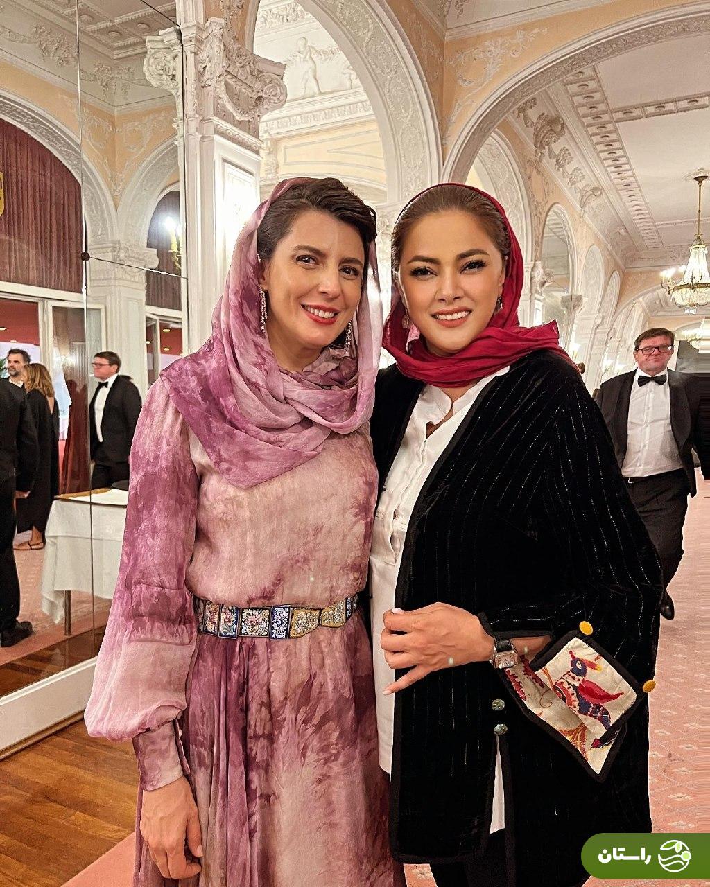 تصاویر | شکار سیگار کشیدن نوید محمدزاده توسط آیسان اسلامی، لیلا حاتمی و آیدا مصباحی در ۲۰۲۲، قاب زیبای پشت صحنه سریال تاسیان