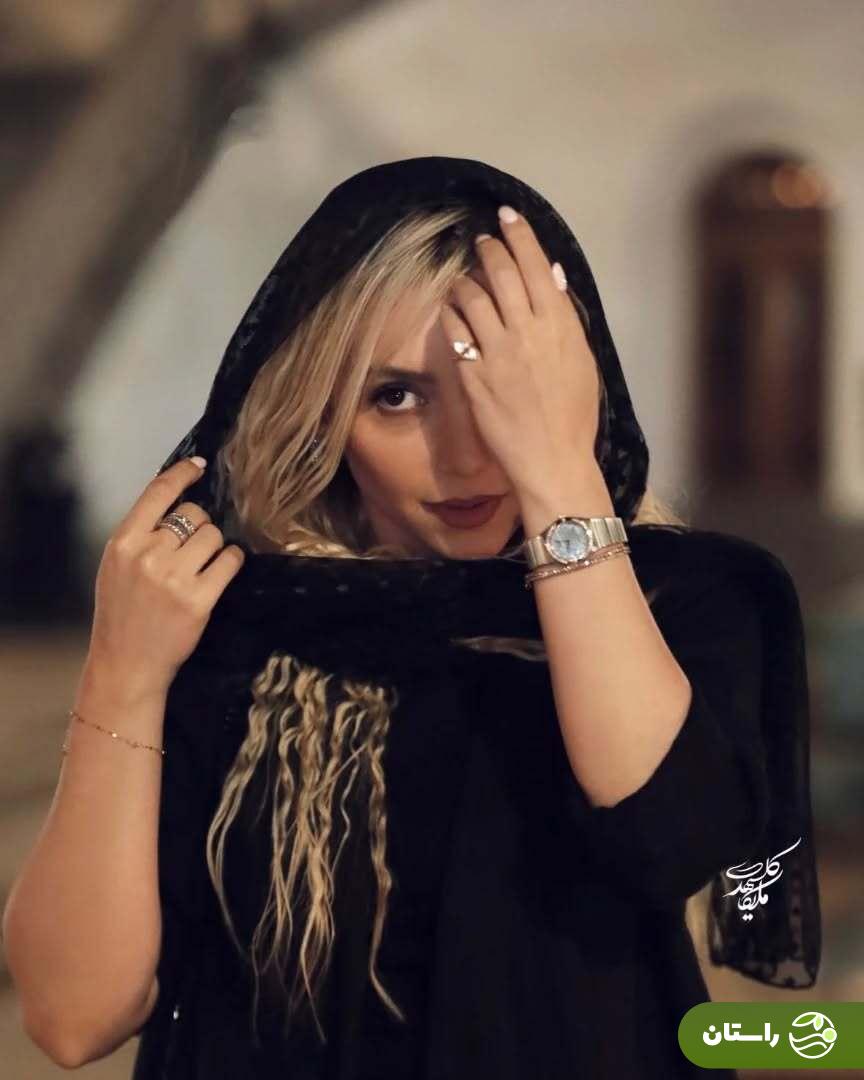 عکس دونفره الناز حبیبی و نازنین بیاتی در اکران فیلم رها