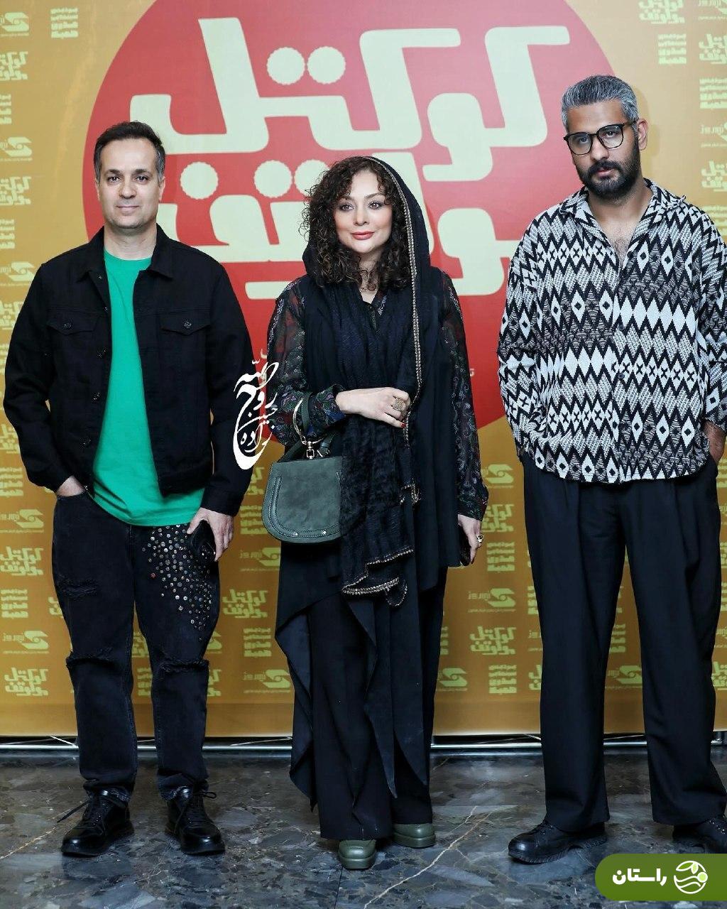 عکس | استایل متفاوت و جذاب یکتا ناصر در اکران کوکتل مولوتوف