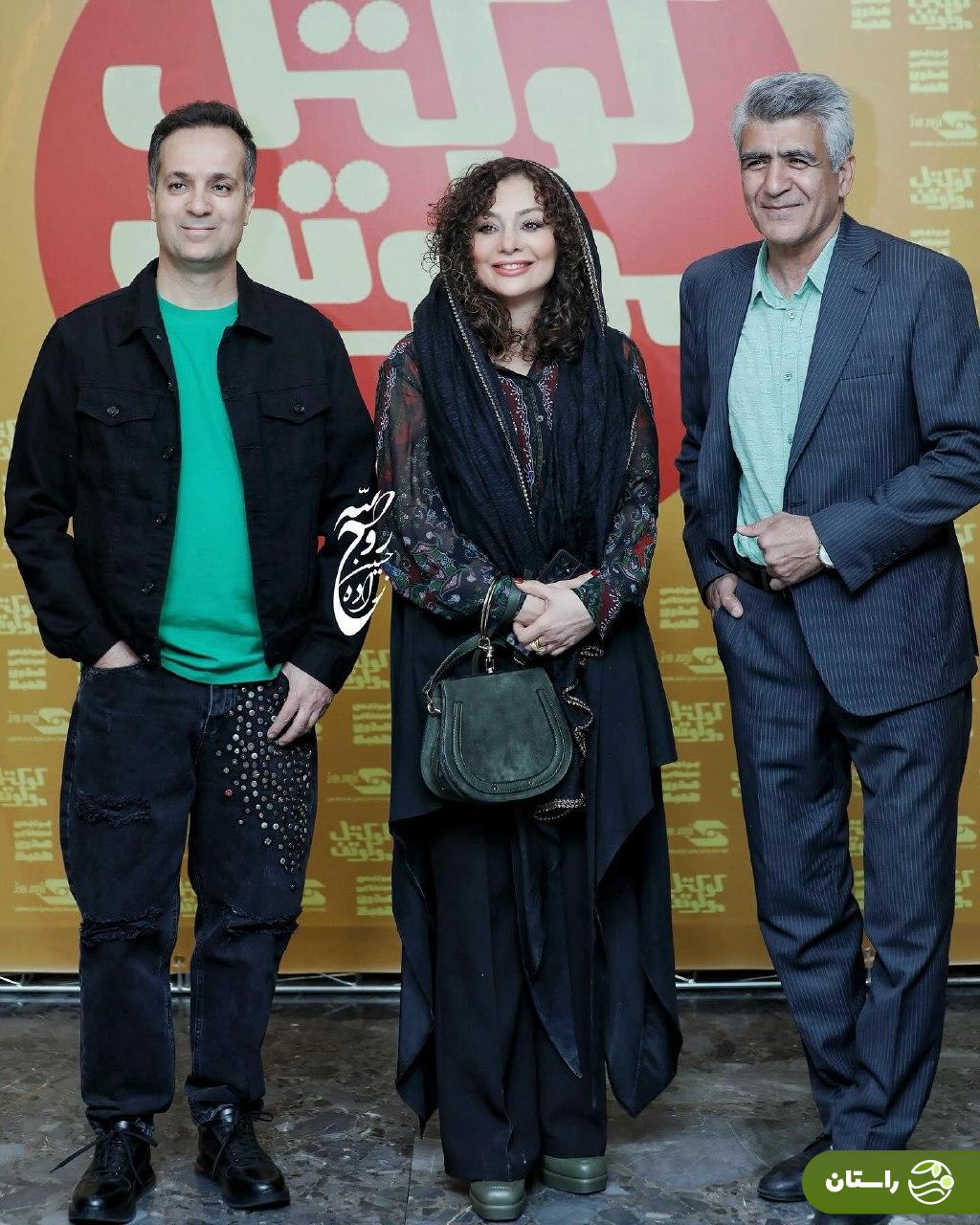 عکس | استایل متفاوت و جذاب یکتا ناصر در اکران کوکتل مولوتوف