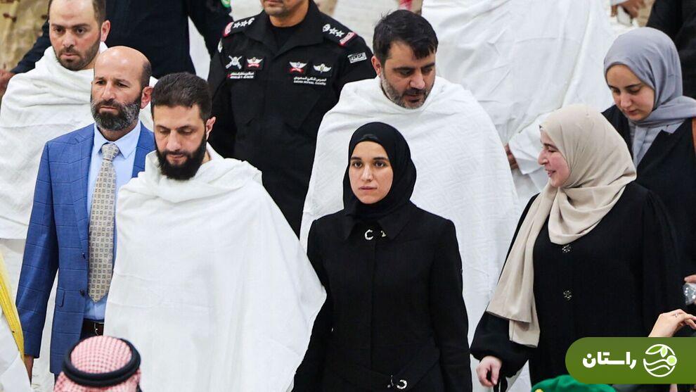 تغییر شگفتانگیز چهره و استایل لطیفه، همسر احمد الشرع در طول ۳ ماه + ویدئو تغییر شگفتانگیز چهره و استایل لطیفه، همسر احمد الشرع در طول ۳ ماه + ویدئو