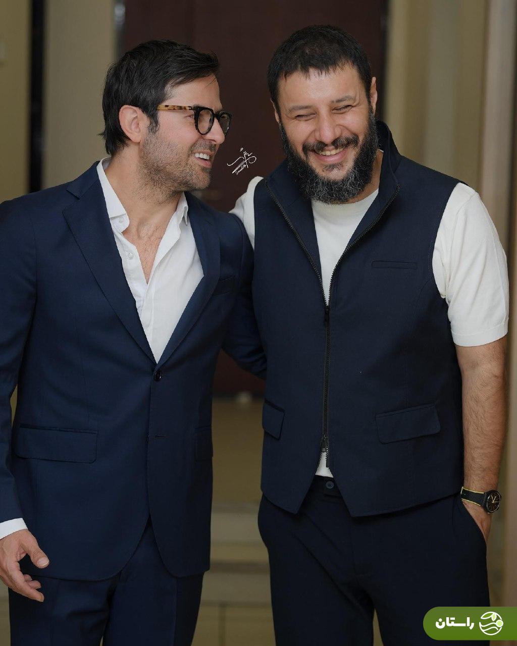 عکس | تغییر چهره جواد عزتی و هومن سیدی در اکران مردمی «وحشی»