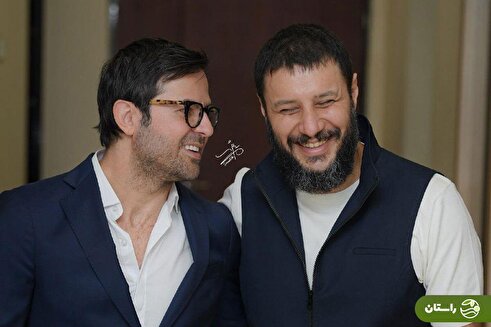 عکس | تغییر چهره جواد عزتی و هومن سیدی در اکران مردمی «وحشی»