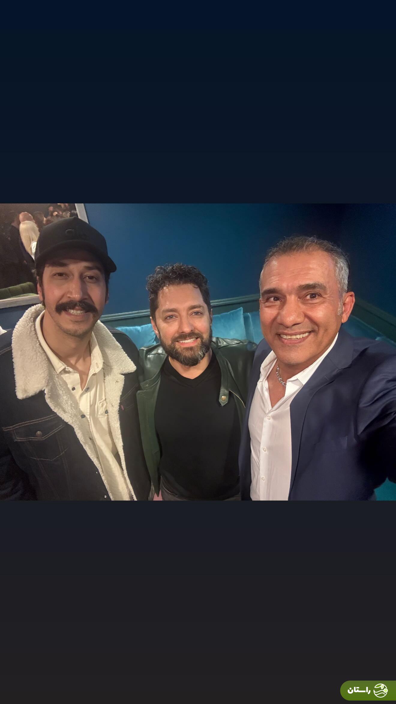 عکس | دیدار احمدرضا عابدزاده با پیمان معادی، بهران رادان و بهرام افشاری در آمریکا