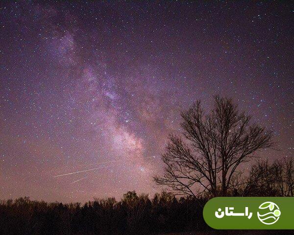 آسمان در انتظار بارش شهابی و هم‌نشینی «ماه و قلب العقرب» + تاریخ و ساعت