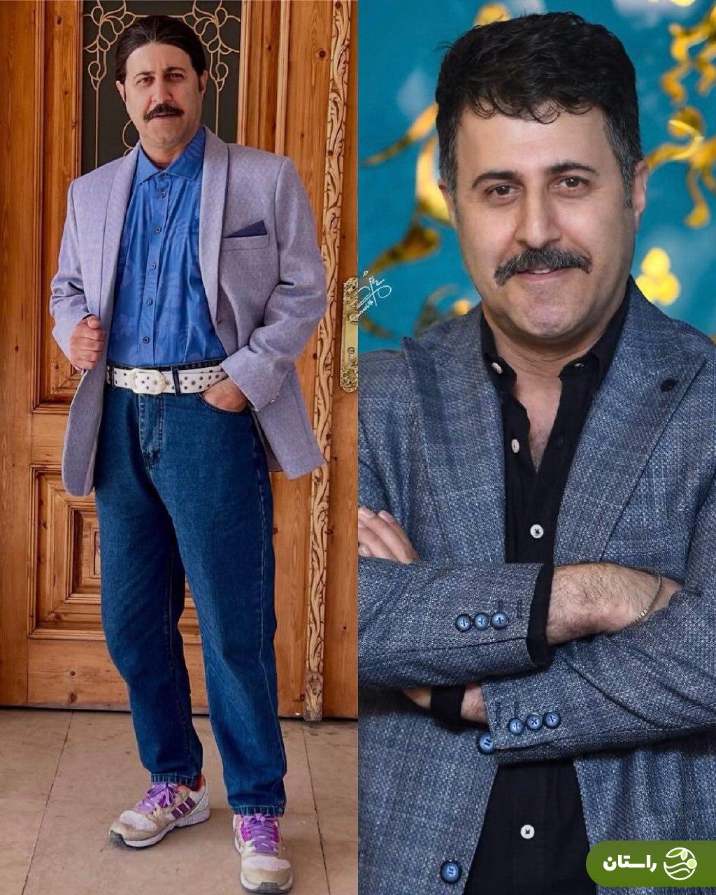 عکس | گریم‌های بیاد ماندنی بازیگر فصل ۷ سریال پایتخت