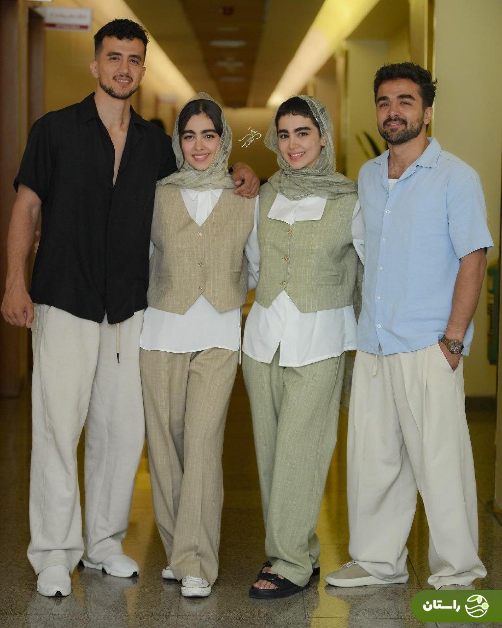 عکسی از نیکا و همسر واقعیاش و ویدئوی تذکر حجاب سارا به نیکا در اکران مردمی پایتخت ۷ در برج میلاد عکسی از نیکا و همسر واقعیاش و ویدئوی تذکر حجاب سارا به نیکا در اکران مردمی پایتخت ۷ در برج میلاد