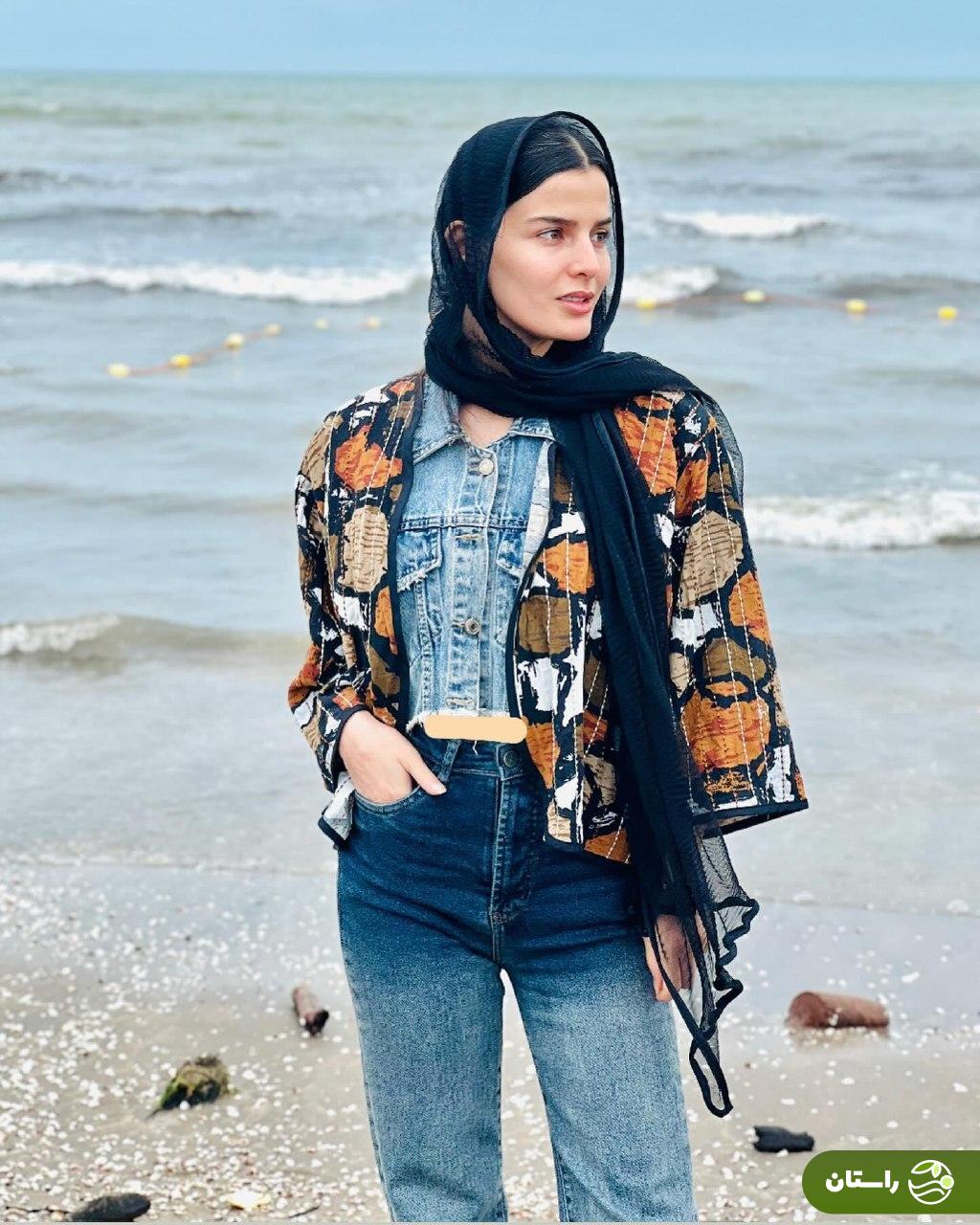 تصاویری ساحلی غزاله اکرمی بازیگر نقش سوجان در نوروز ۱۴۰۴ تصاویری ساحلی غزاله اکرمی بازیگر نقش سوجان در نوروز ۱۴۰۴