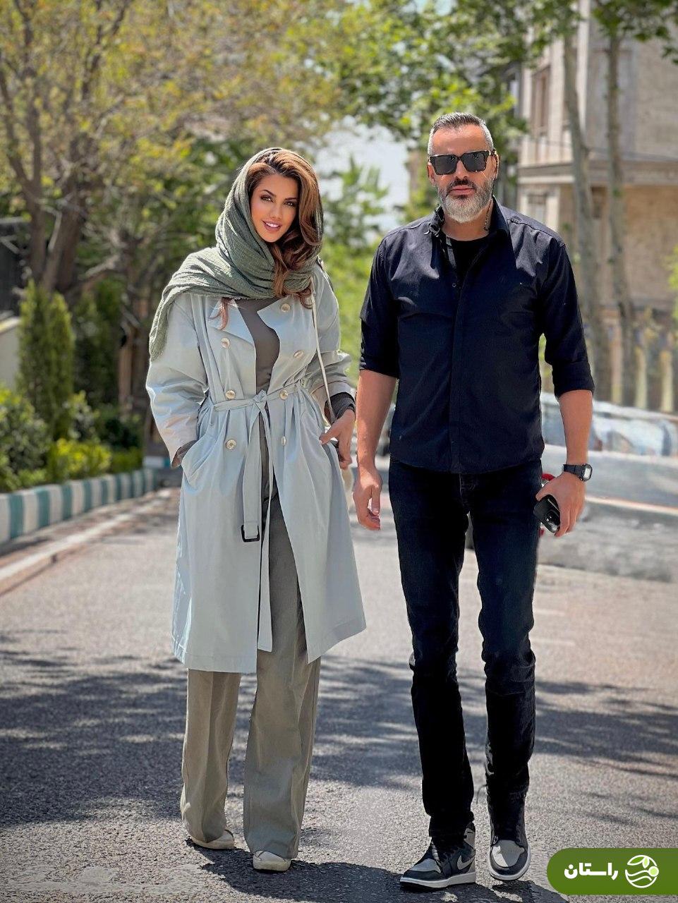 جدیدترین تصاویر از علیرام نورایی و همسرش صبا تاجیک