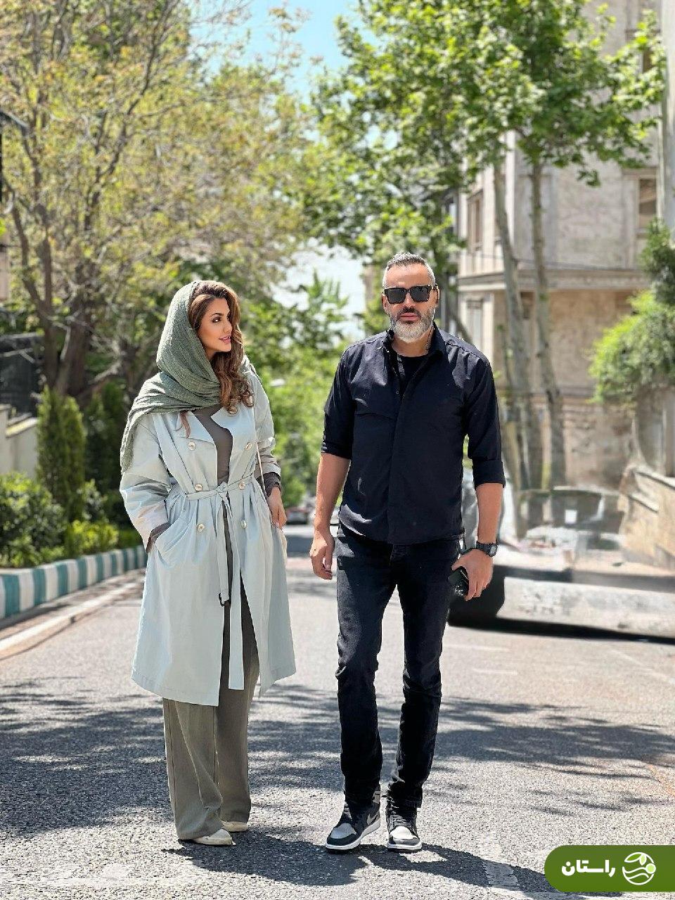جدیدترین تصاویر از علیرام نورایی و همسرش صبا تاجیک
