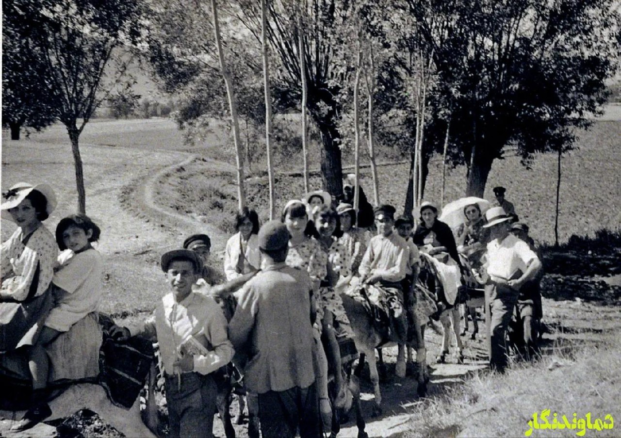 عکس |‌ تونل زمان؛ سفر خانوادگی به دماوند در حدود سال ۱۳۱۷