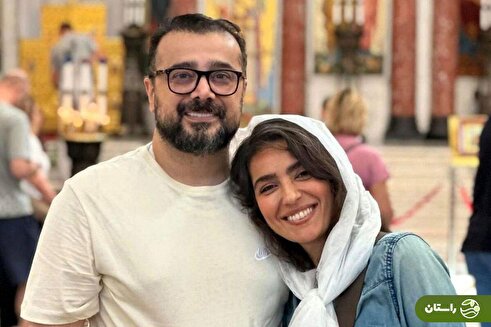 تصویر عاشقانه مونا کرمی و سپند امیرسلیمانی