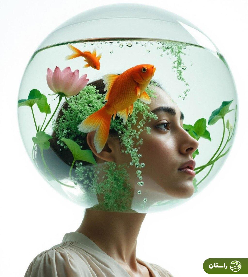 تصاویر | سفره هفت سین عجیب و خلاقانه گلشیفته فراهانی