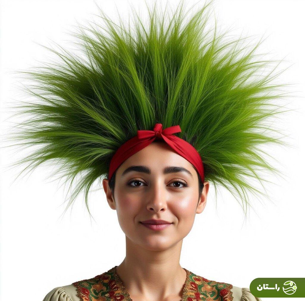 تصاویر | سفره هفت سین عجیب و خلاقانه گلشیفته فراهانی