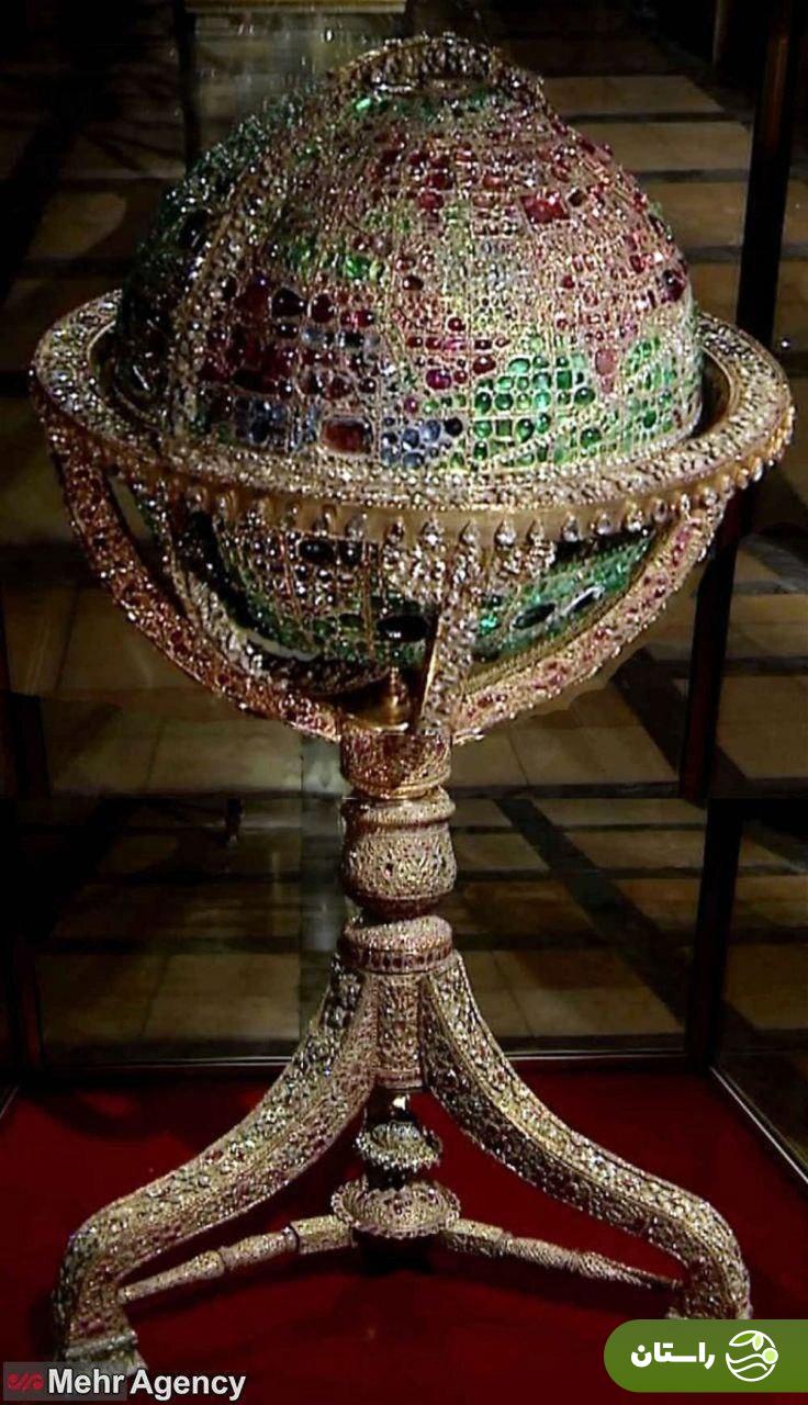 عکس | تونل زمان؛ ناصرالدین شاه و کره جواهرنشان