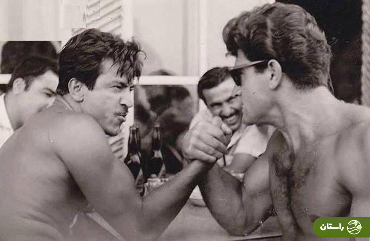 عکس | تونل زمان؛ مچاندازی ویگن و ایرج قادری عکس | تونل زمان؛ مچاندازی ویگن و ایرج قادری