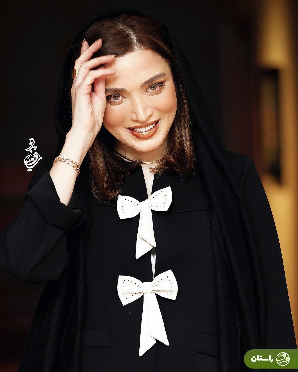 عکس | ژست‌ها و استایل جذاب بهنوش طباطبایی در بزرگداشت گلاب آدینه خبرساز شد