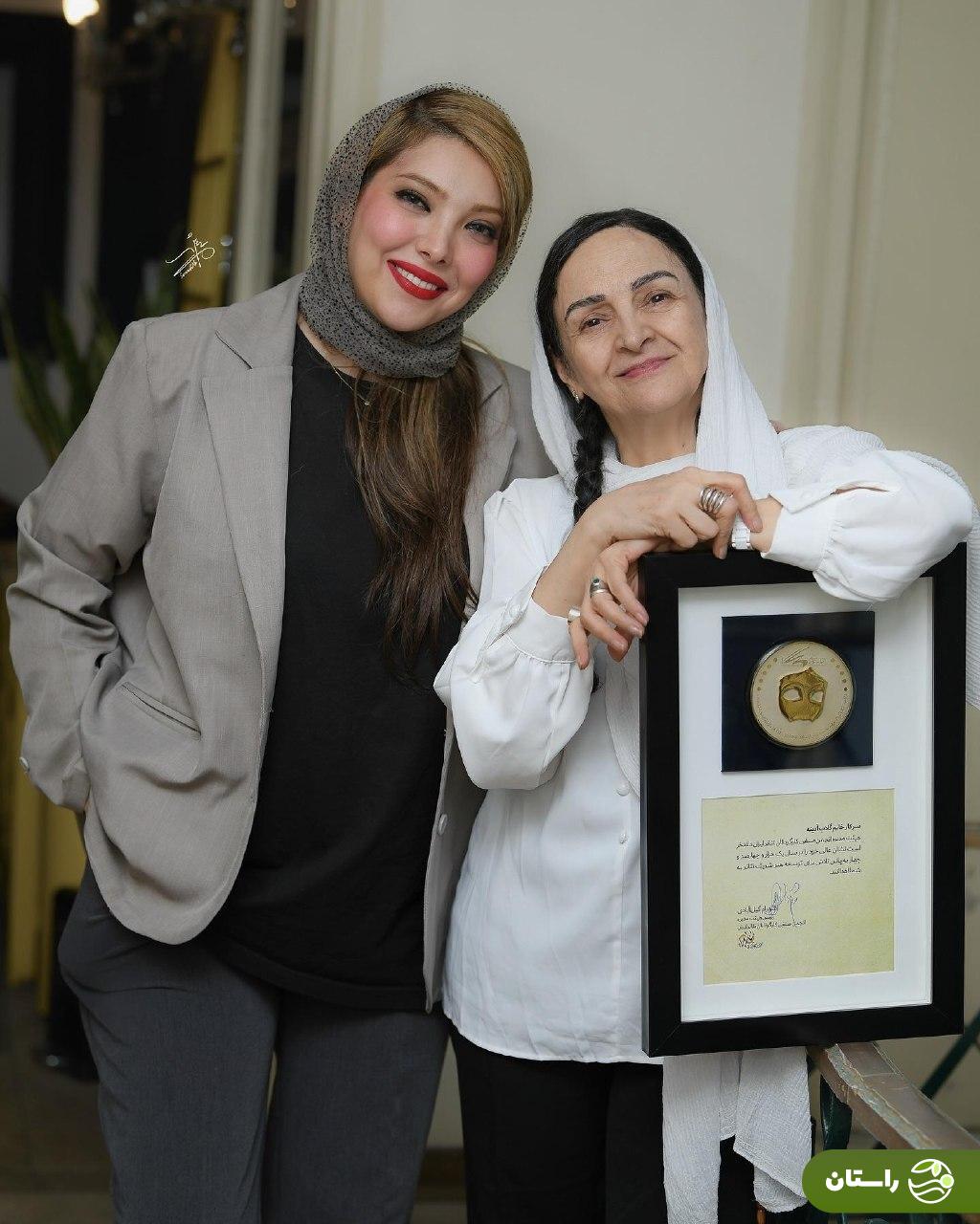 تصاویر | صدف اسپهبدی در مراسم بزرگداشت گلاب آدینه