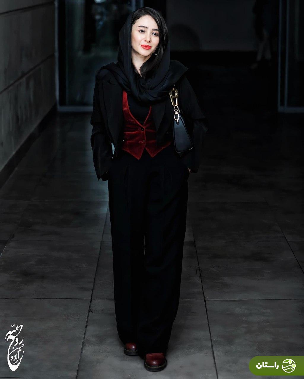 تصاویر | نگار (الناز حبیبی) در اکران مردمی سریال «جان سخت»