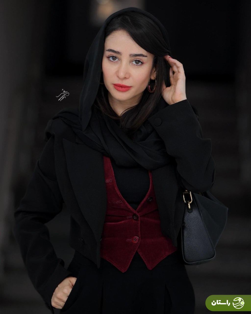 تصاویر | نگار (الناز حبیبی) در اکران مردمی سریال «جان سخت»