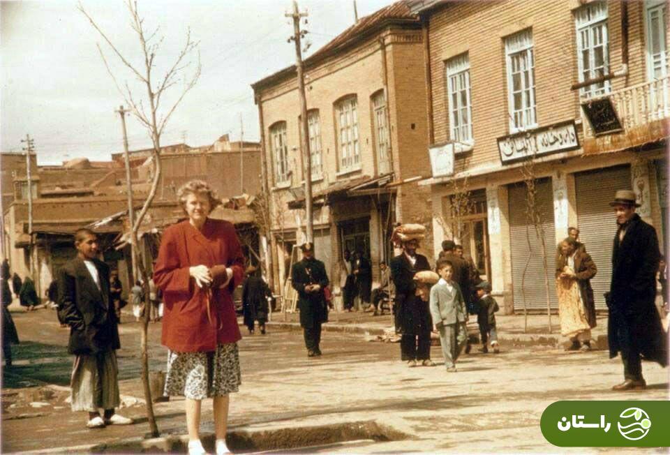 عکسی دیدنی از کرج در سال سال ۱۳۳۴ که توسط یک آمریکایی گرفته شد