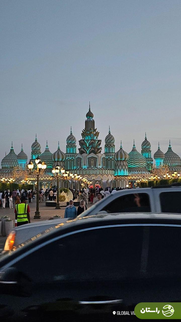 تصاویری از روناکِ سریال «نون خ» در دبی