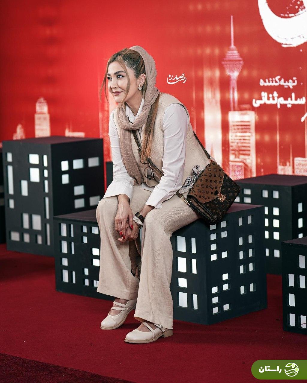 تصاویر | ژست‌های مریم معصومی در اکران خصوصی سریال «یزدان»