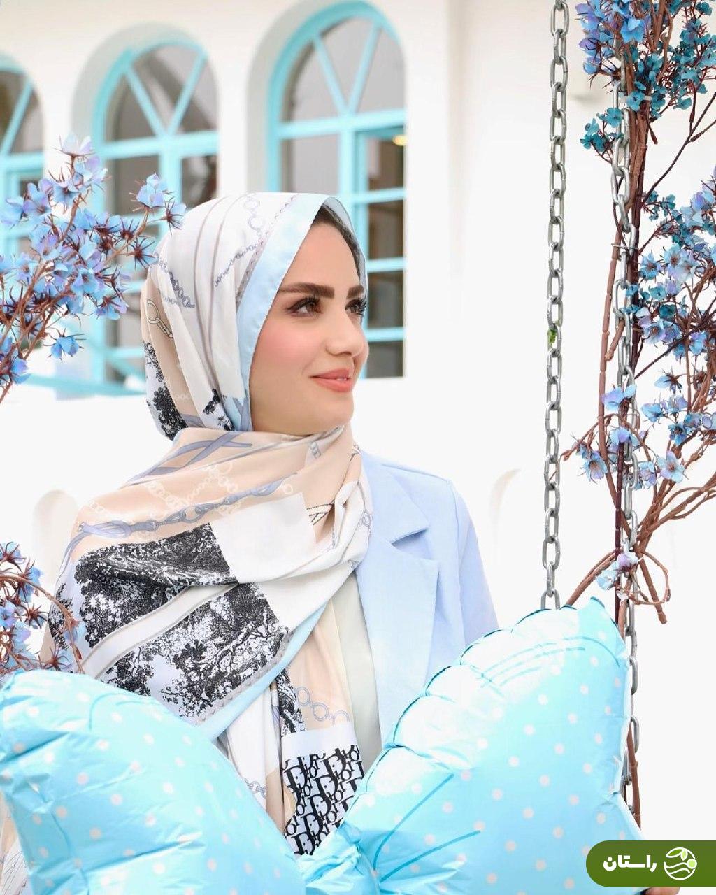 جشن تولد ۳۶ سالگی مبینا نصیری مجری تلویزیون با حضور همسرش