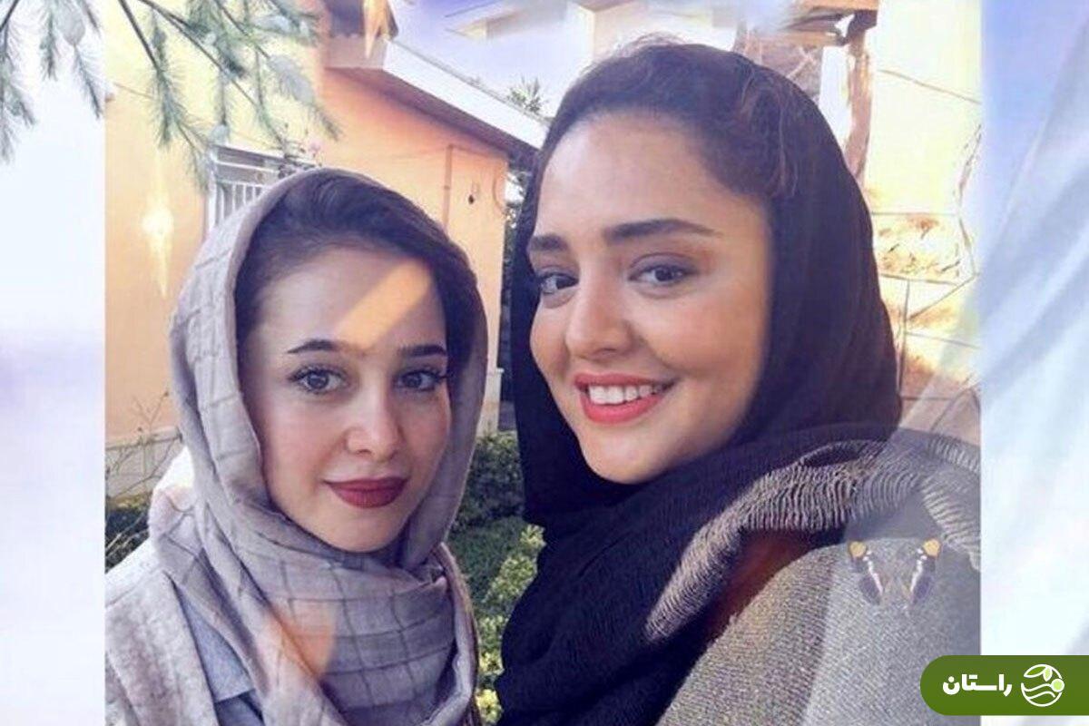 عکس عجیب از کافه‌ گردی صمیمانه الناز حبیبی و نرگس محمدی