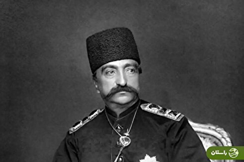 عکس | نقاشی زیبا از دختر ناصرالدین شاه توسط پدرش