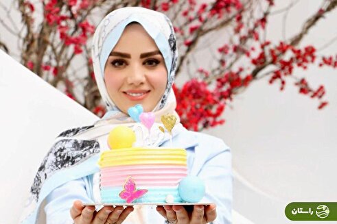 عکس |‌ جشن تولد ۳۶ سالگی مبینا نصیری مجری تلویزیون با حضور همسرش