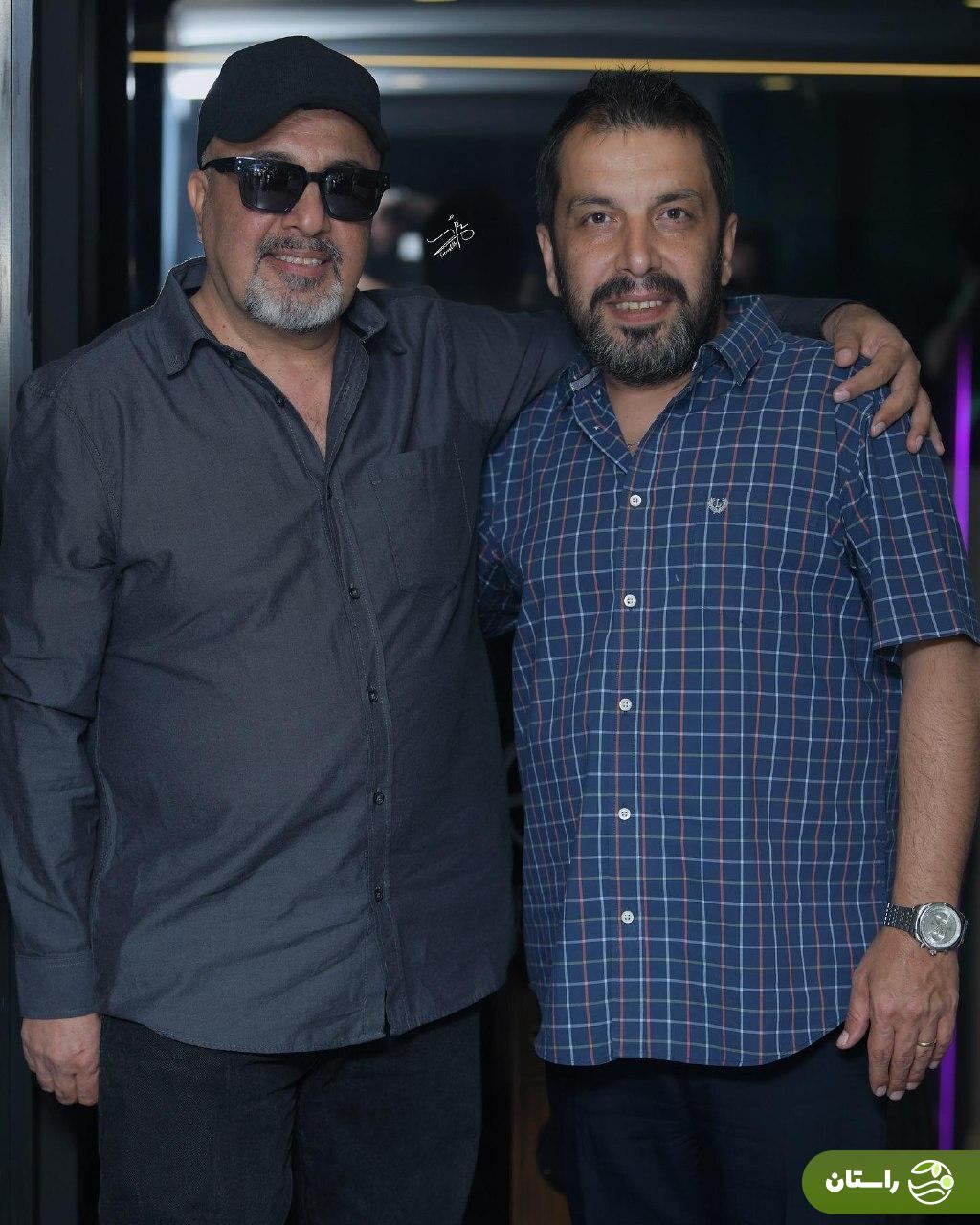 تصاویر | رضا عطاران و عباس جمشیدی‌فر در اکران مردمی صددام