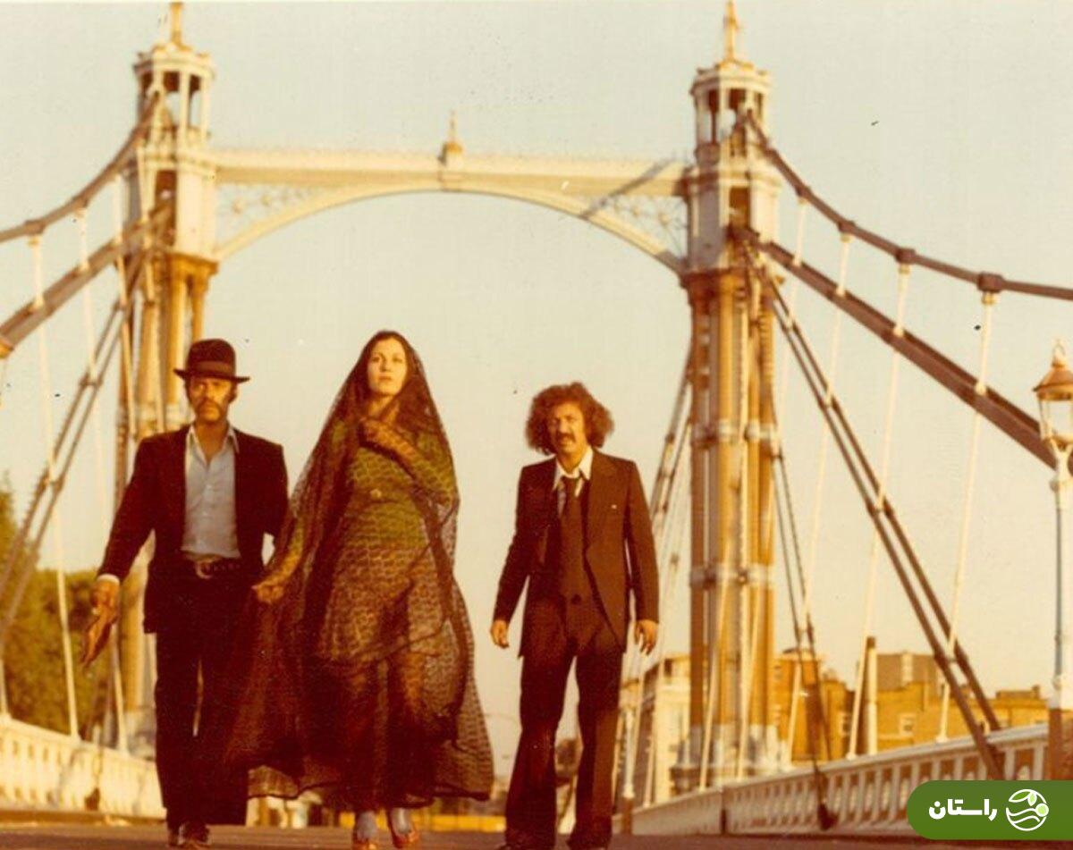 عکس | تونل زمان؛ پوری بنایی در فیلم سینمایی «قربون زن ایرونی» سال ۱۳۵۲