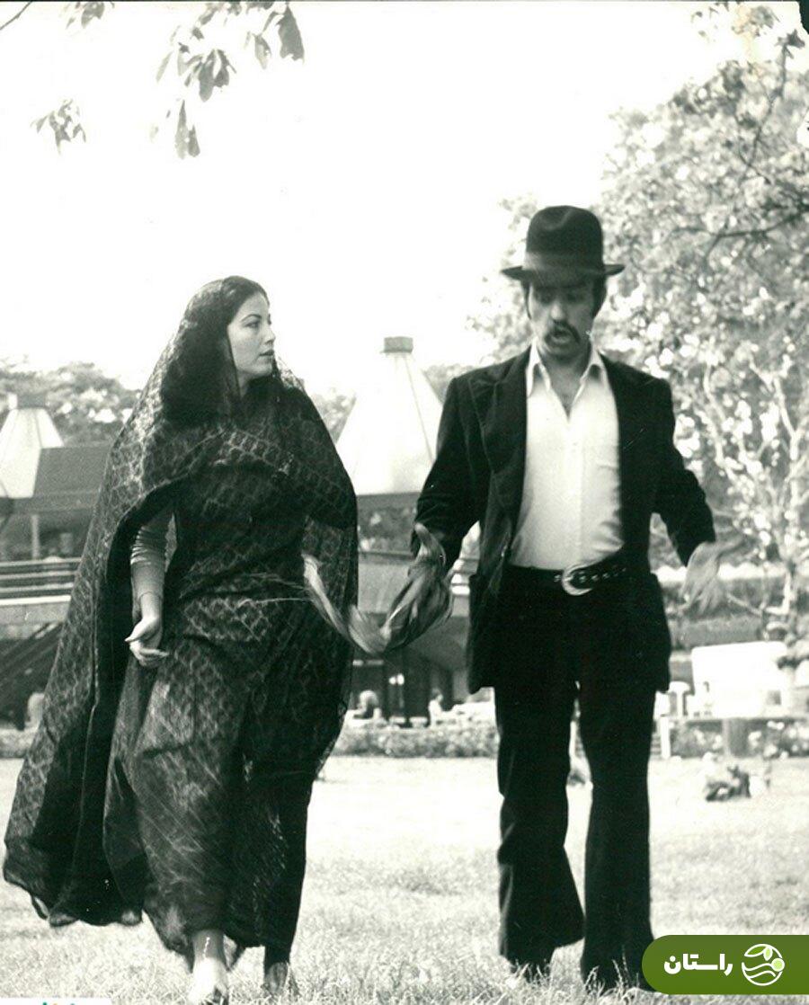 عکس | تونل زمان؛ پوری بنایی در فیلم سینمایی «قربون زن ایرونی» سال ۱۳۵۲