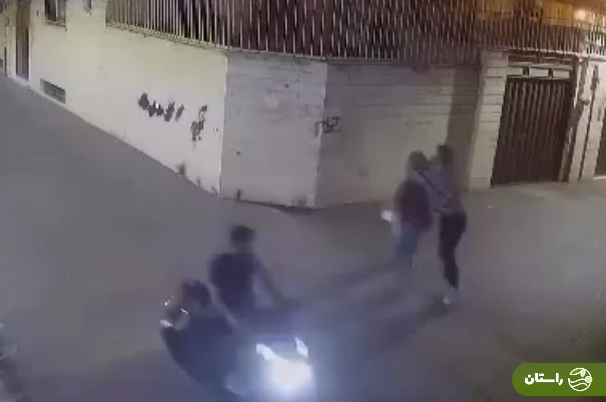 ویدئو | سرقت وحشیانه گوشواره زن جوان در محله شوشِ تهران