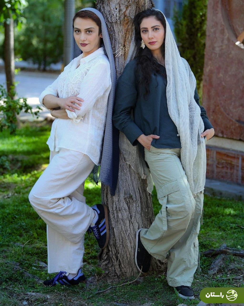 تصاویر زیبا و جذاب دو نفره از مارال و مونا فرجاد